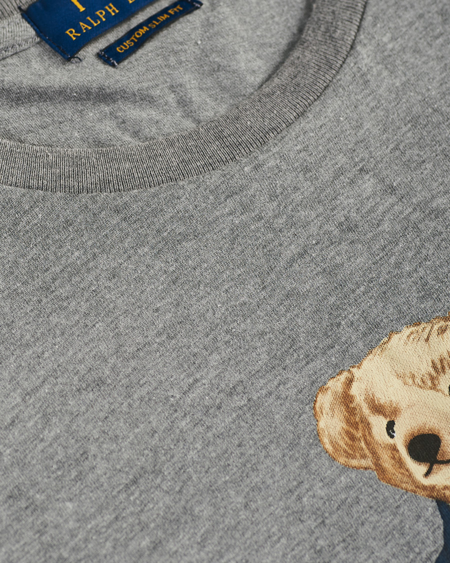 Homme | T-shirts | Polo Ralph Lauren | Bear Crew Neck Tee Grey Heather