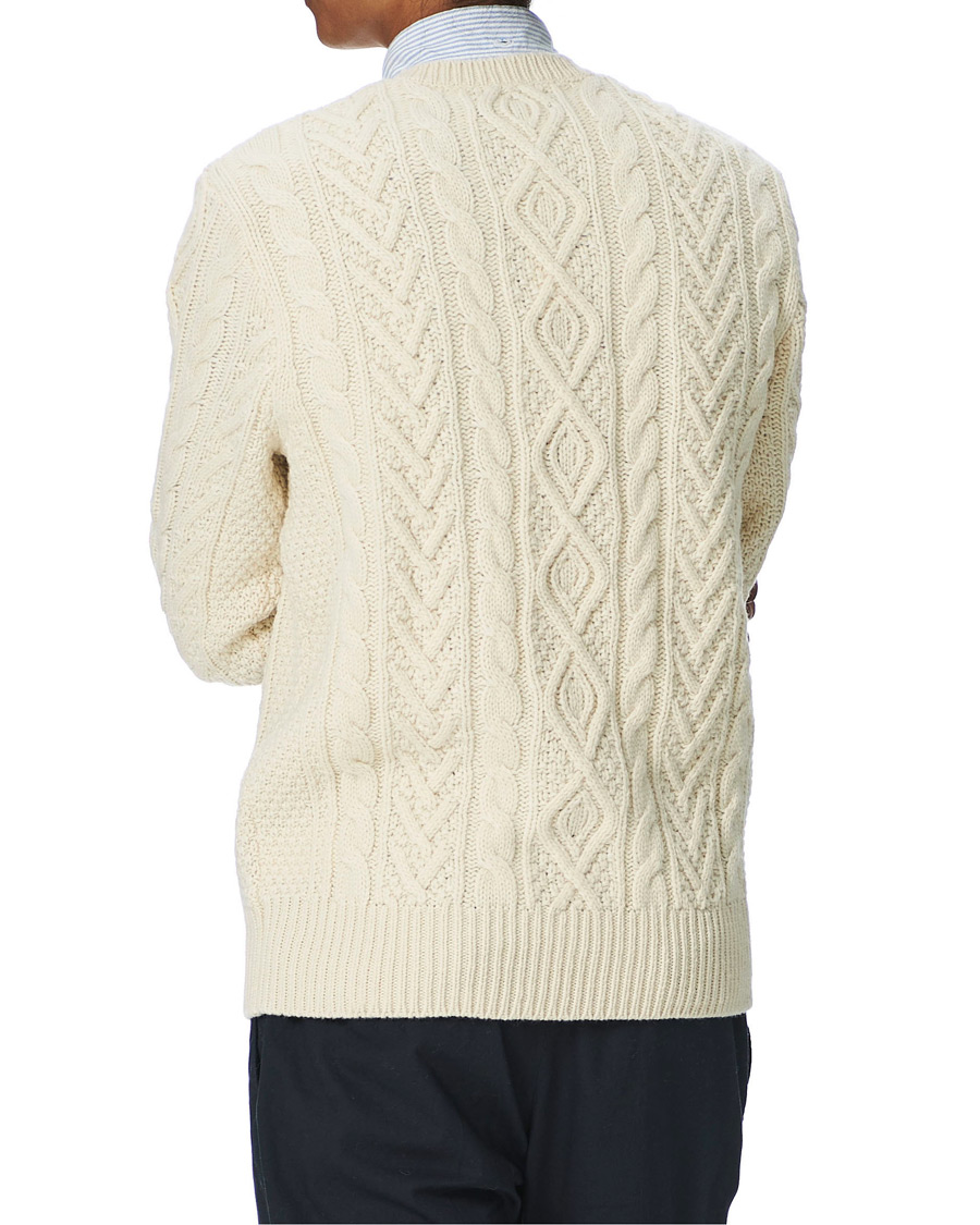 Homme | Pulls Et Tricots | Polo Ralph Lauren | Wool/Cashmere Structured Knitted Sweater Cream