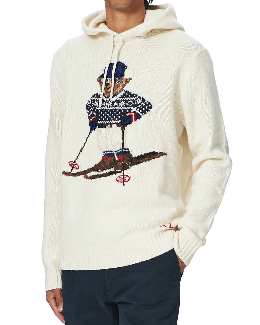 Homme | Pulls Et Tricots | Polo Ralph Lauren | Ski Bear Knitted Hoodie Cream