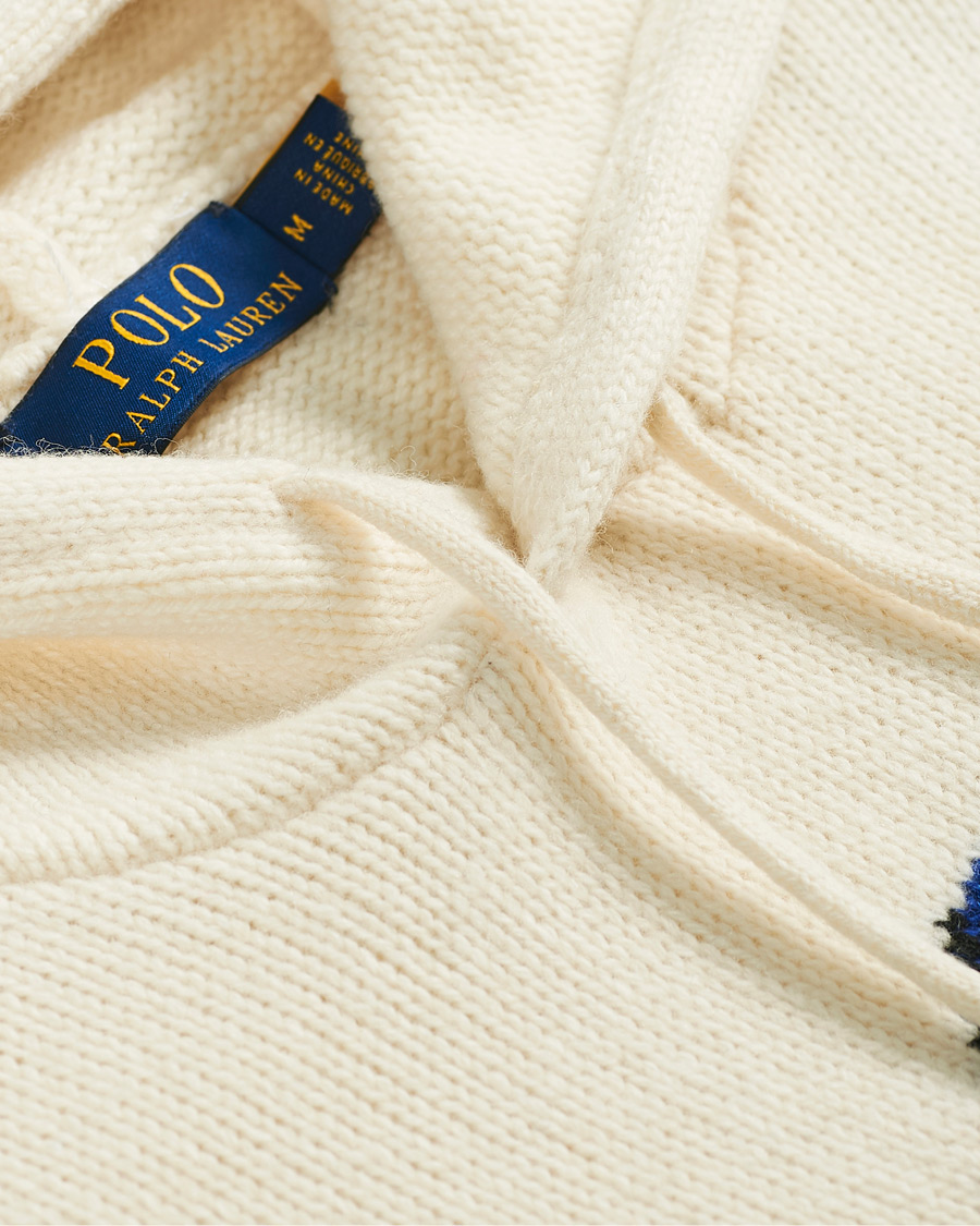 Homme | Pulls Et Tricots | Polo Ralph Lauren | Ski Bear Knitted Hoodie Cream