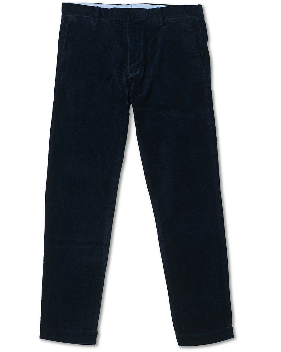 Homme | Pantalons | Polo Ralph Lauren | Hudson Slim Fit Corduroy Trousers Hunter Navy