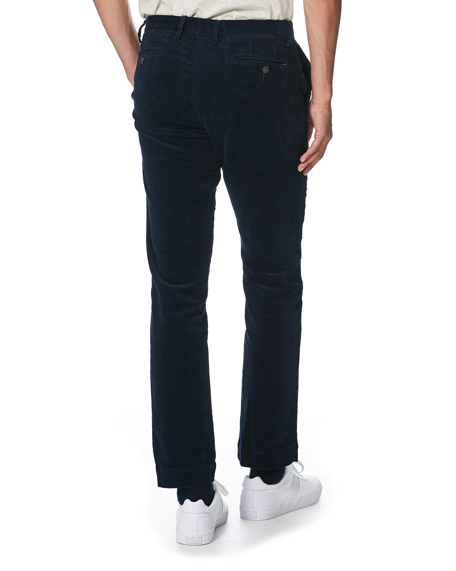 Homme | Pantalons | Polo Ralph Lauren | Hudson Slim Fit Corduroy Trousers Hunter Navy