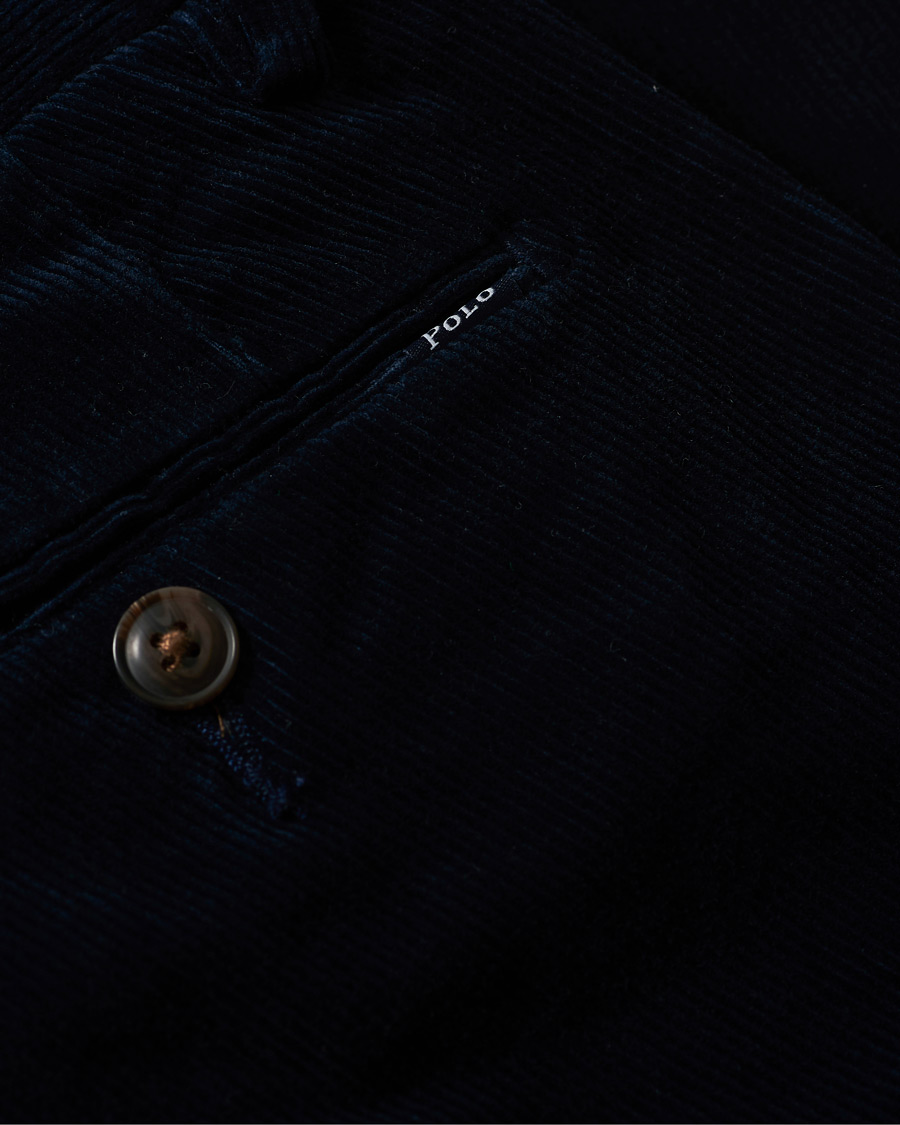 Homme | Pantalons | Polo Ralph Lauren | Hudson Slim Fit Corduroy Trousers Hunter Navy