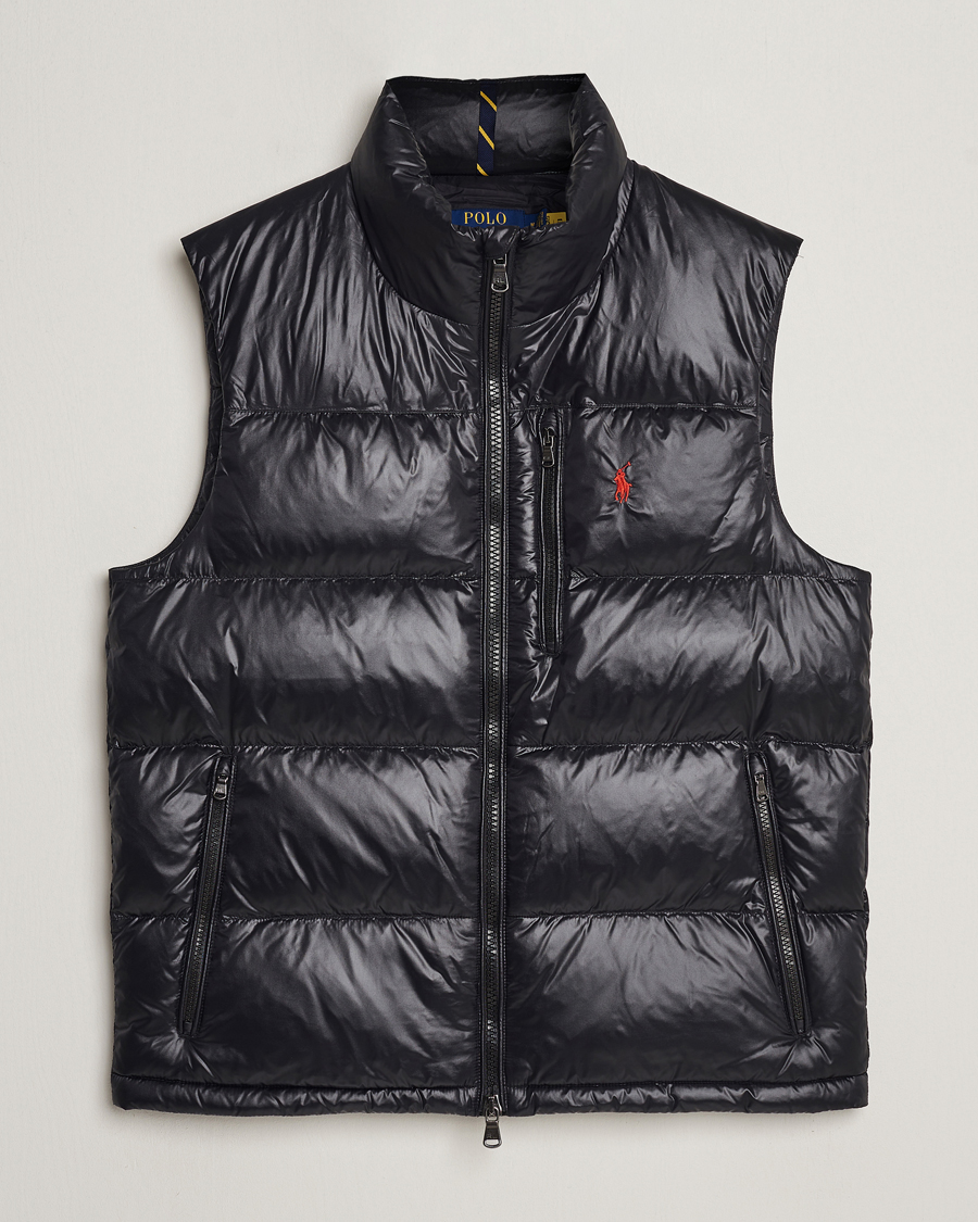 Heren | Jassen | Polo Ralph Lauren | El Cap High Gloss Down Vest Black