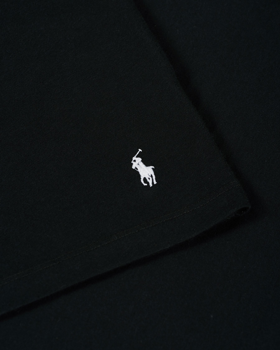 Heren | T-shirts | Polo Ralph Lauren | 3-Pack Crew Neck Tee Black/Charcoal/Eaton Red