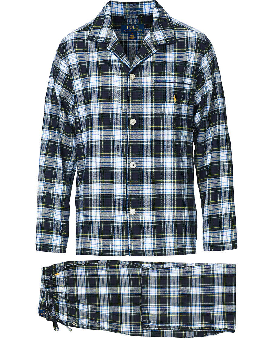 Homme | Peignoirs Et Pyjamas | Polo Ralph Lauren | Flannel Pyjama Set Evergreen Plaid