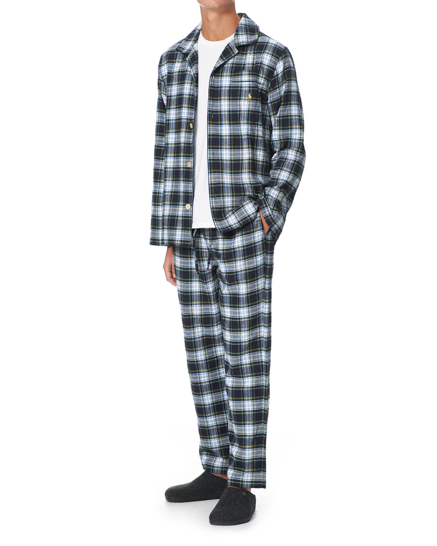 Homme | Peignoirs Et Pyjamas | Polo Ralph Lauren | Flannel Pyjama Set Evergreen Plaid