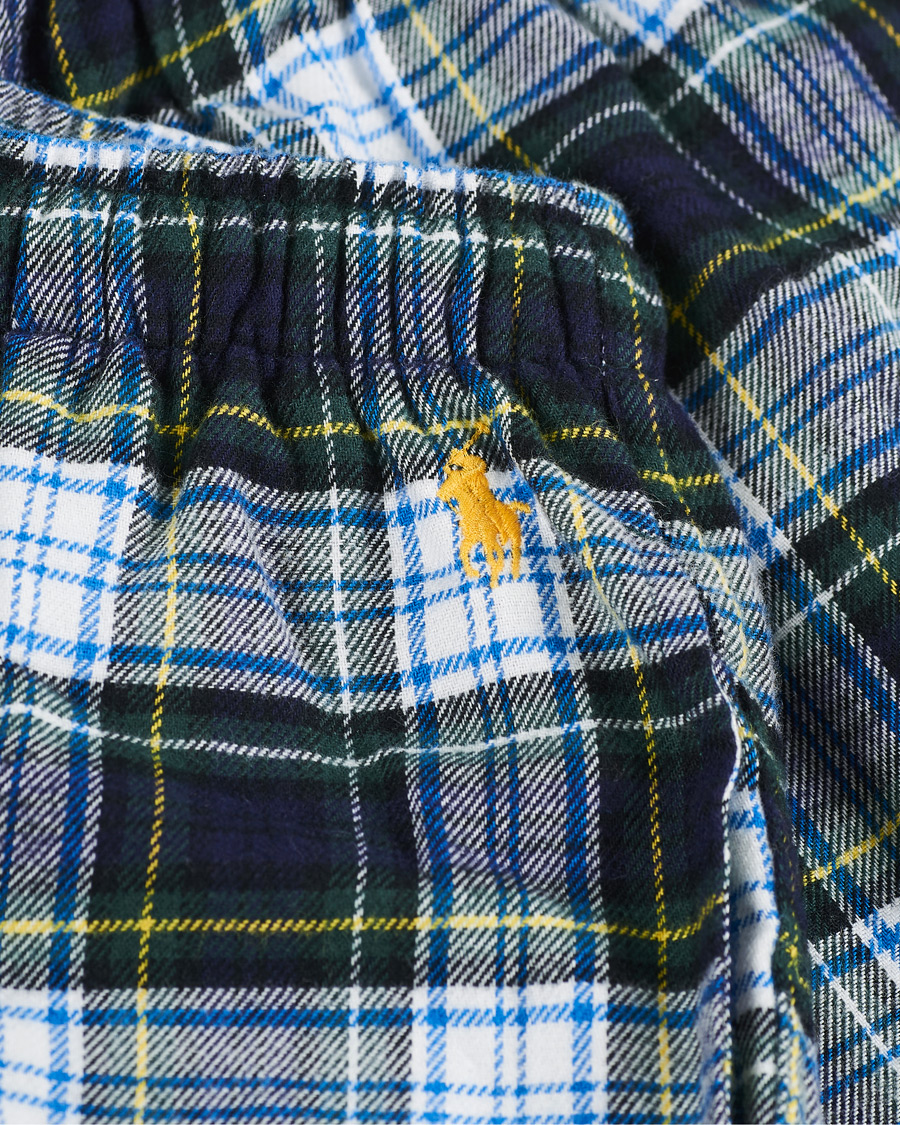 Homme | Peignoirs Et Pyjamas | Polo Ralph Lauren | Flannel Pyjama Set Evergreen Plaid