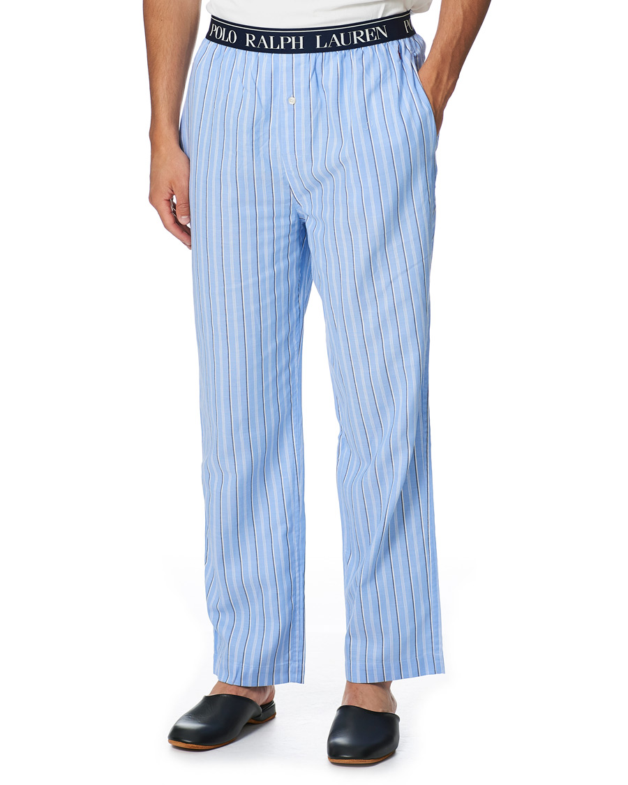 Heren | Pyjama's en gewaden | Polo Ralph Lauren | Cotton Pyjama Set Blue Stripe
