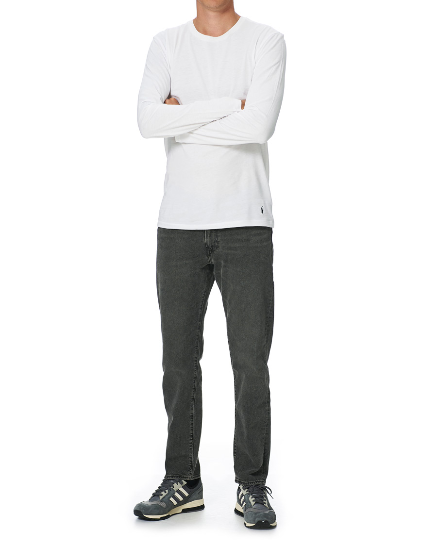 Homme | T-shirts | Polo Ralph Lauren | 3-Pack Long Sleeve Tee White/Black/Heather