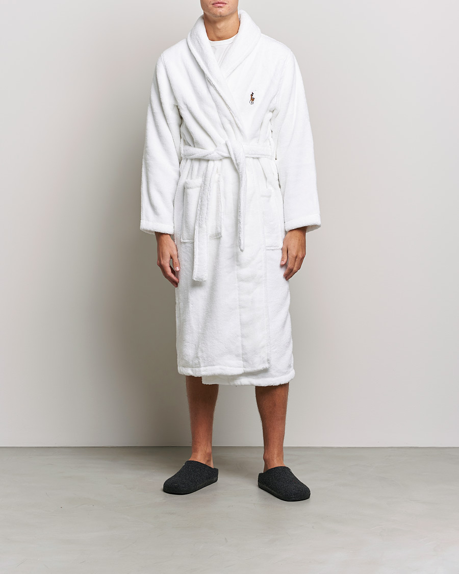 Heren | | Polo Ralph Lauren | Cotton Terry Robe White White