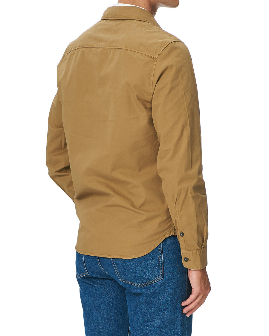 Homme | Chemises | C.P. Company | Garment Dyed Overshirt Khaki