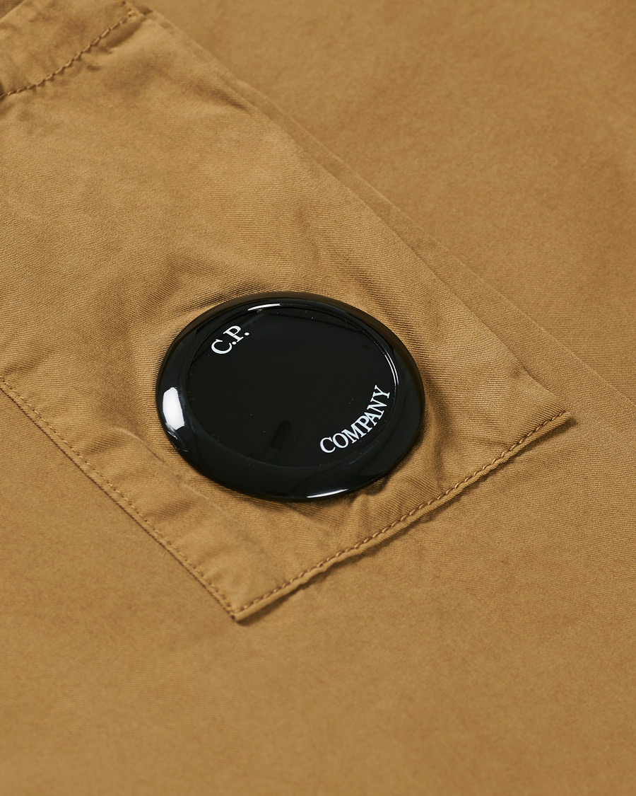 Homme | Chemises | C.P. Company | Garment Dyed Overshirt Khaki