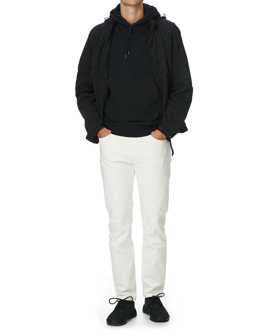 Homme | Pulls Et Tricots | C.P. Company | Hooded Lens Sweatshirt Black