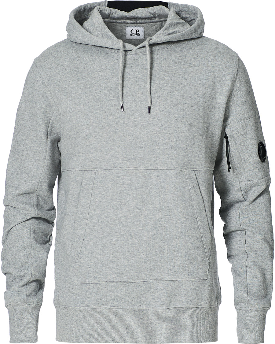Homme | Pulls Et Tricots | C.P. Company | Hooded Lens Sweatshirt Grey