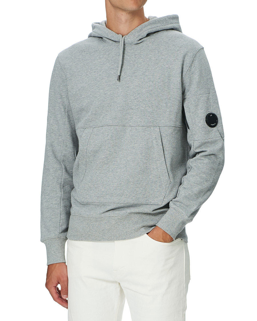 Homme | Pulls Et Tricots | C.P. Company | Hooded Lens Sweatshirt Grey