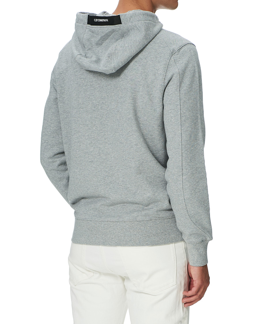 Homme | Pulls Et Tricots | C.P. Company | Hooded Lens Sweatshirt Grey