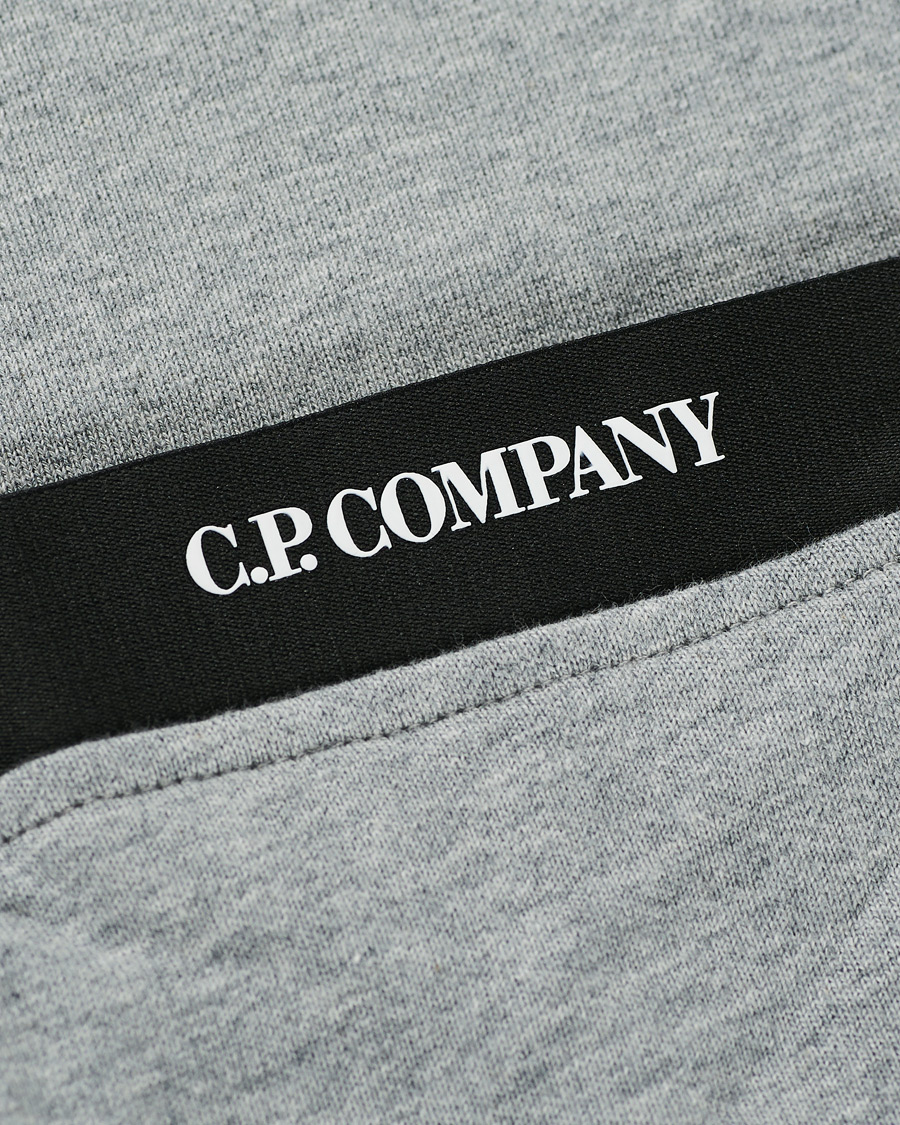 Homme | Pulls Et Tricots | C.P. Company | Hooded Lens Sweatshirt Grey