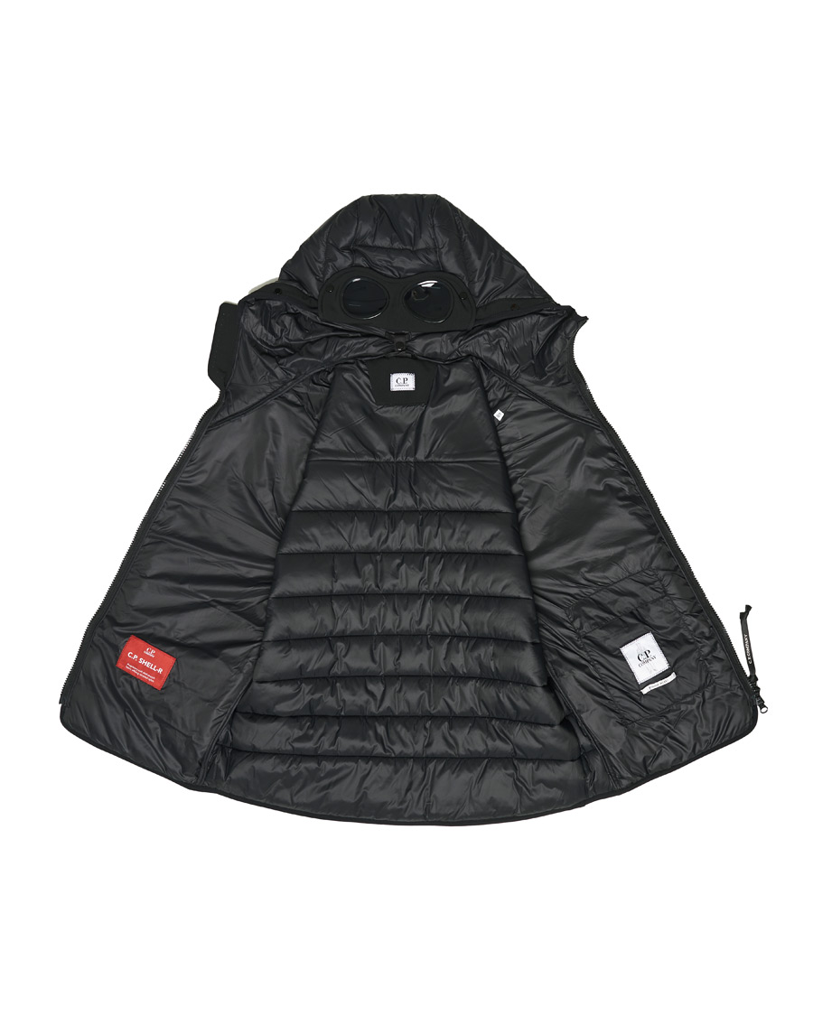 Homme | Manteaux Et Vestes | C.P. Company | Shell Mixed Goggle Vest Black