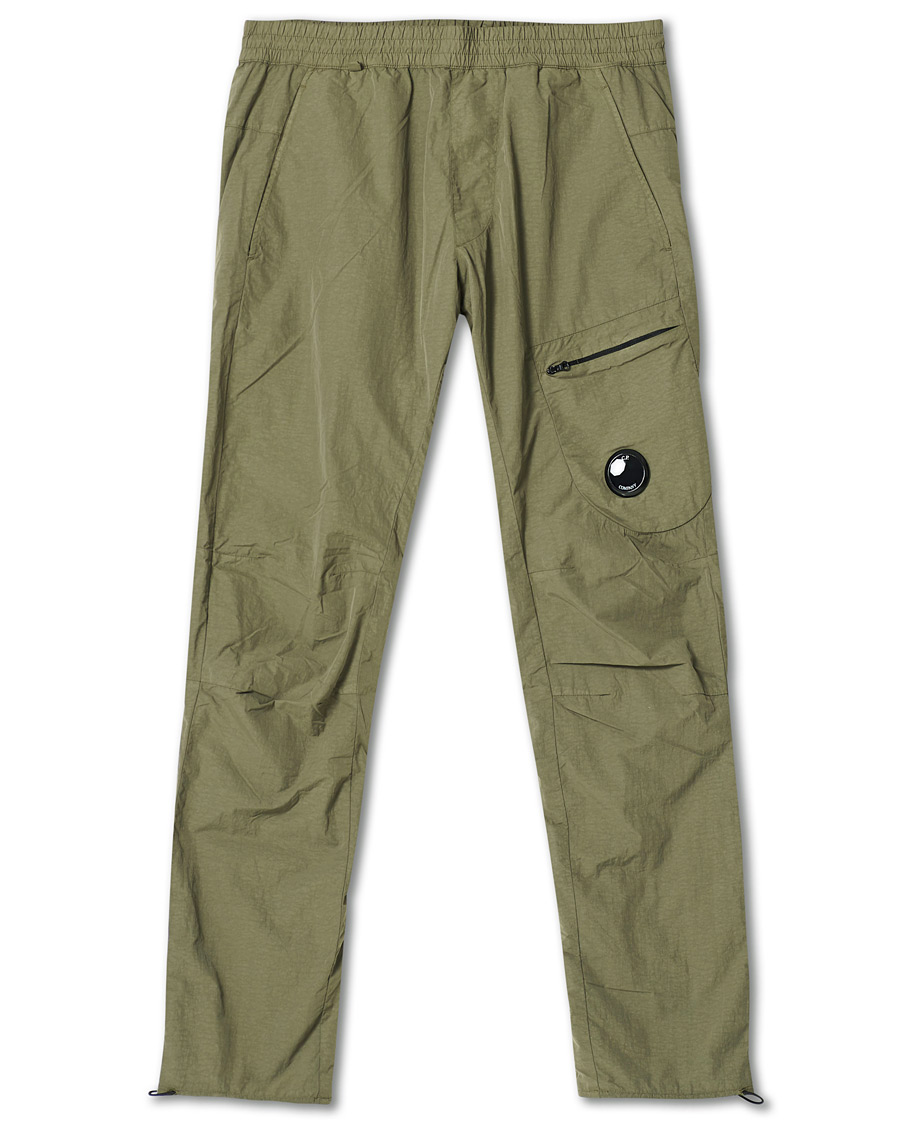 Homme | Pantalons | C.P. Company | Flat Nylon Cargo Pants Green