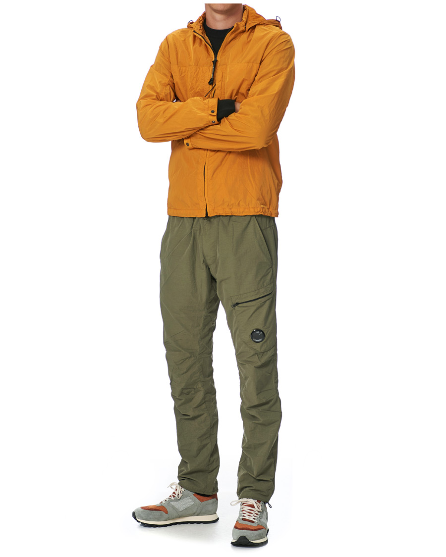 Homme | Pantalons | C.P. Company | Flat Nylon Cargo Pants Green