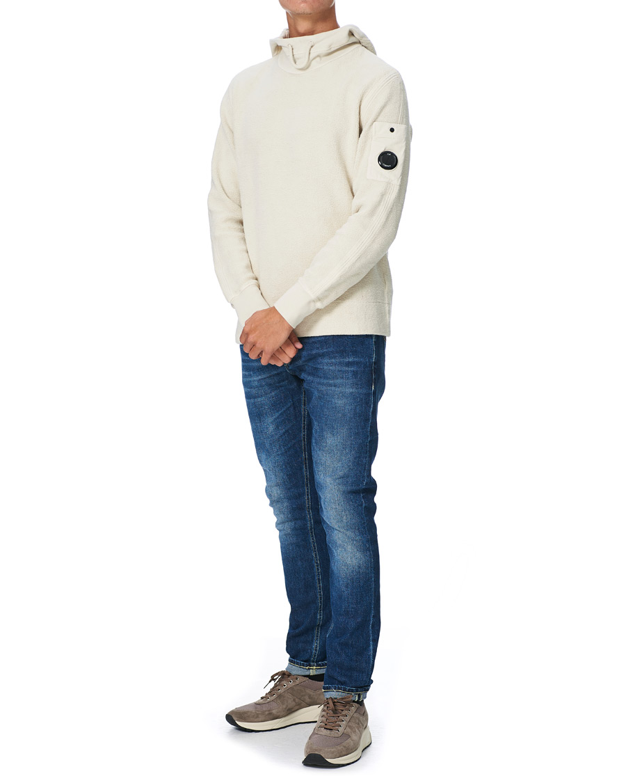 Heren | Truien | C.P. Company | Polar Fleece Hoodie Off White