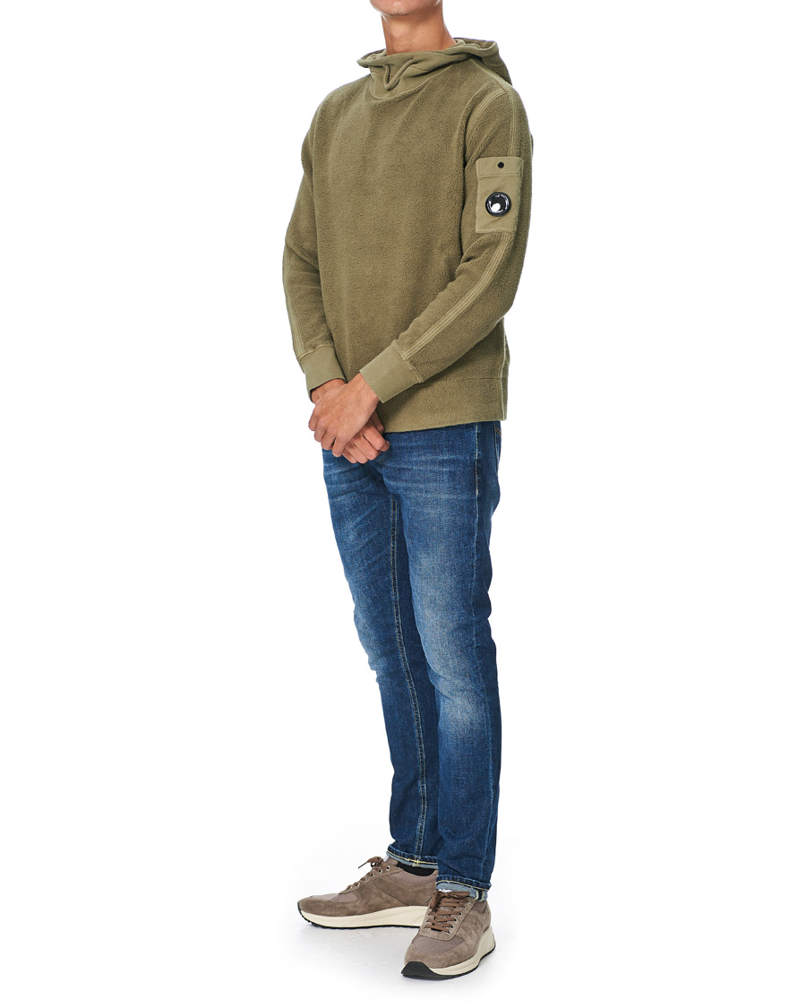 Homme | Pulls Et Tricots | C.P. Company | Polar Fleece Hoodie Olive