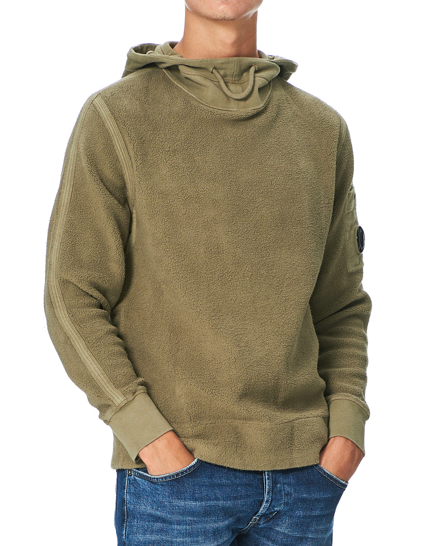 Homme | Pulls Et Tricots | C.P. Company | Polar Fleece Hoodie Olive