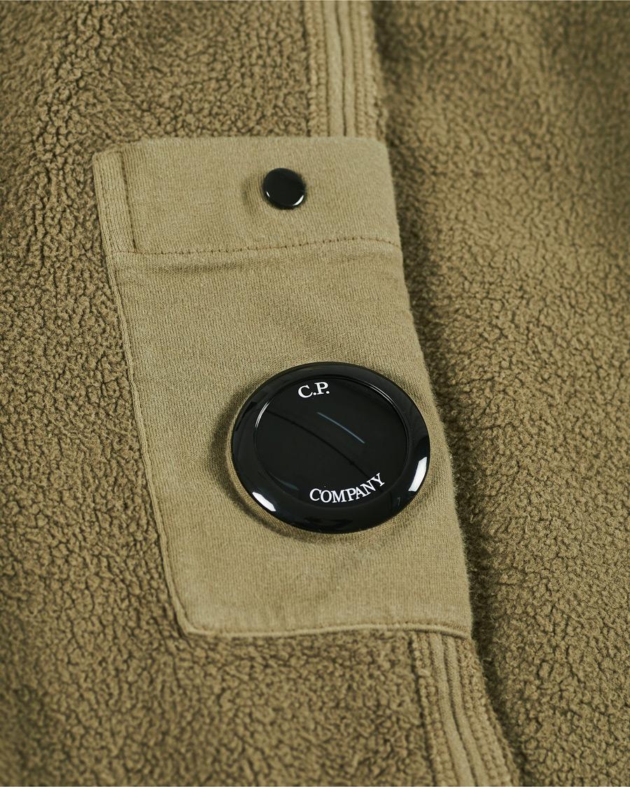 Homme | Pulls Et Tricots | C.P. Company | Polar Fleece Hoodie Olive