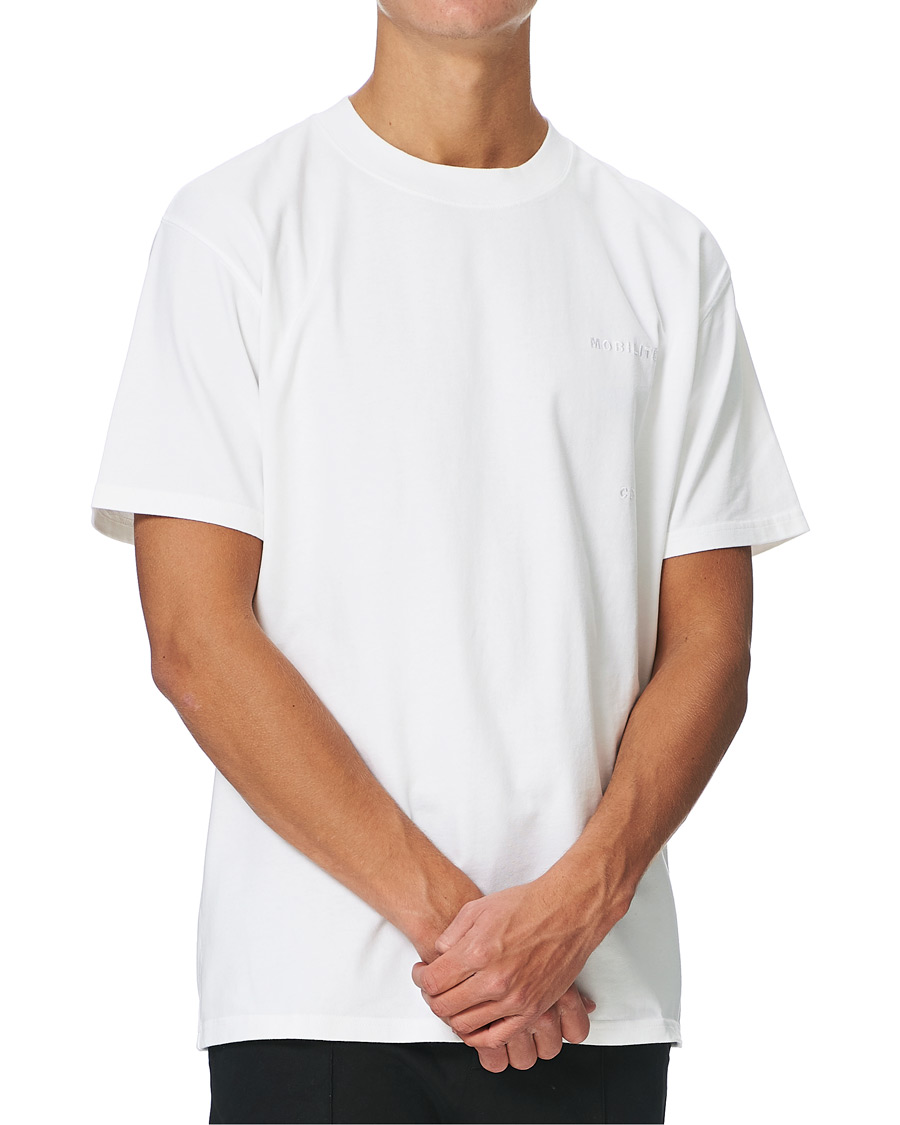 Heren | T-shirts | CDLP | Recycled Cotton Logo Tee White