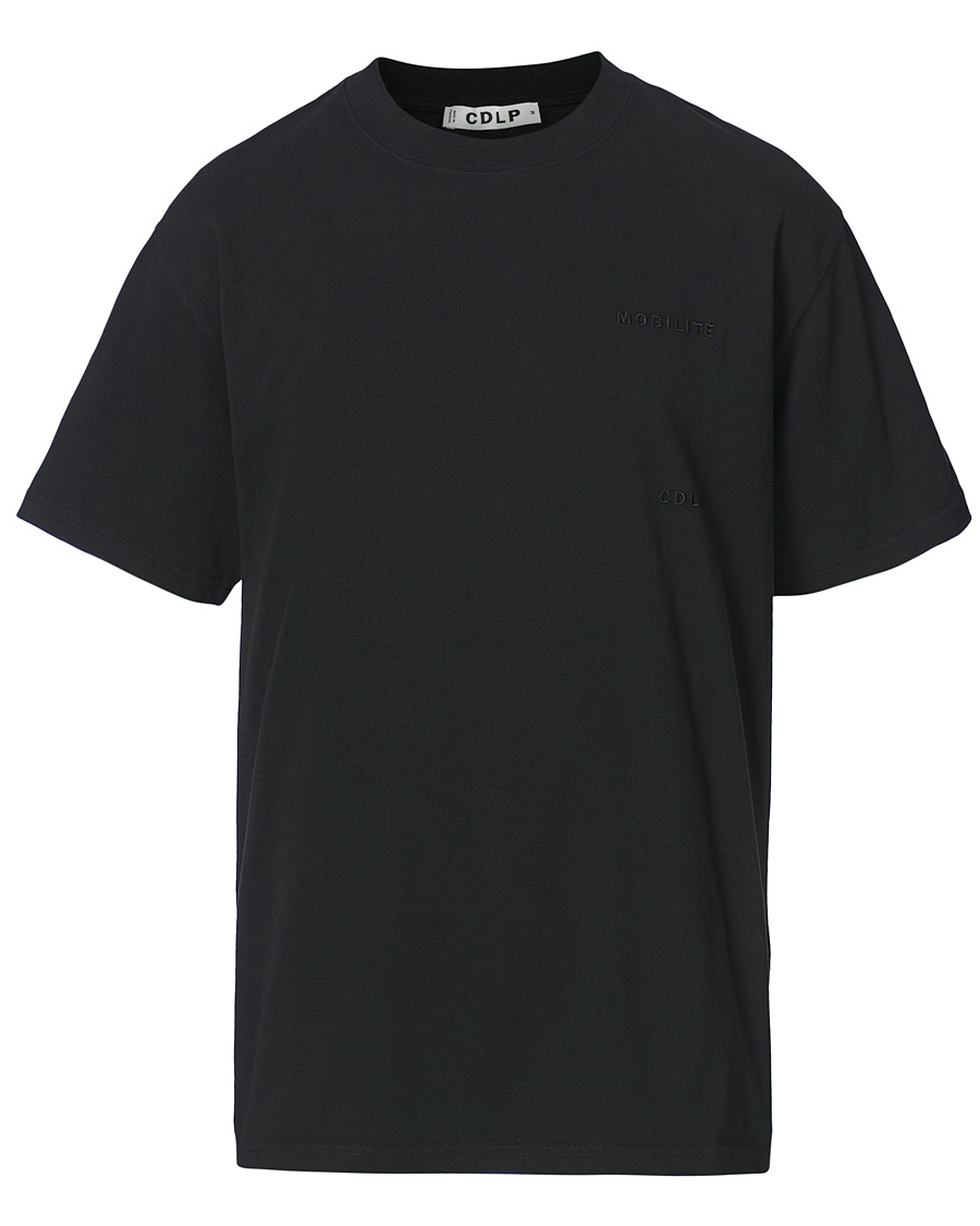Homme | T-shirts | CDLP | Recycled Cotton Logo Tee Black