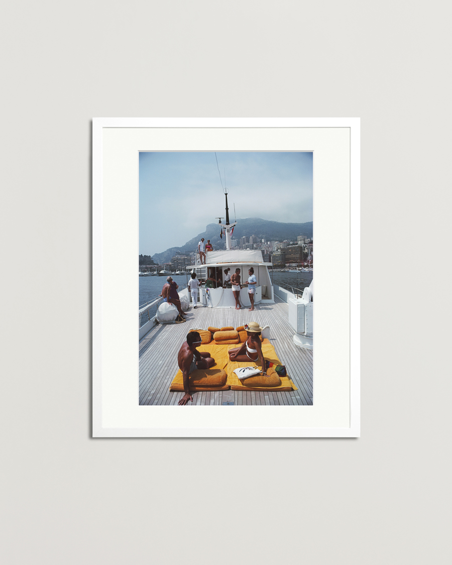 Heren | Posters | Sonic Editions | Framed Slim Aarons Scottis Yacht