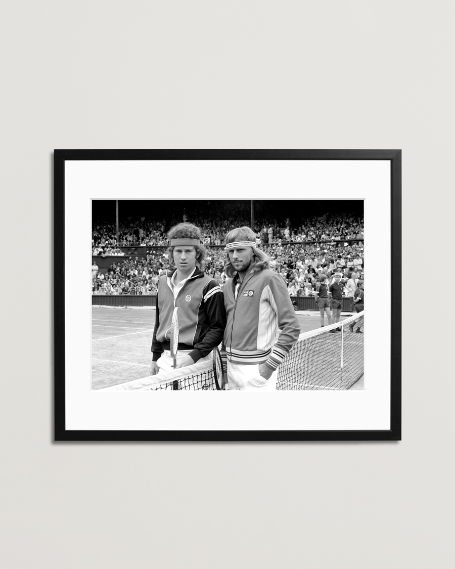 Heren | Posters | Sonic Editions | Framed Wimbledon 1980 Mens Final