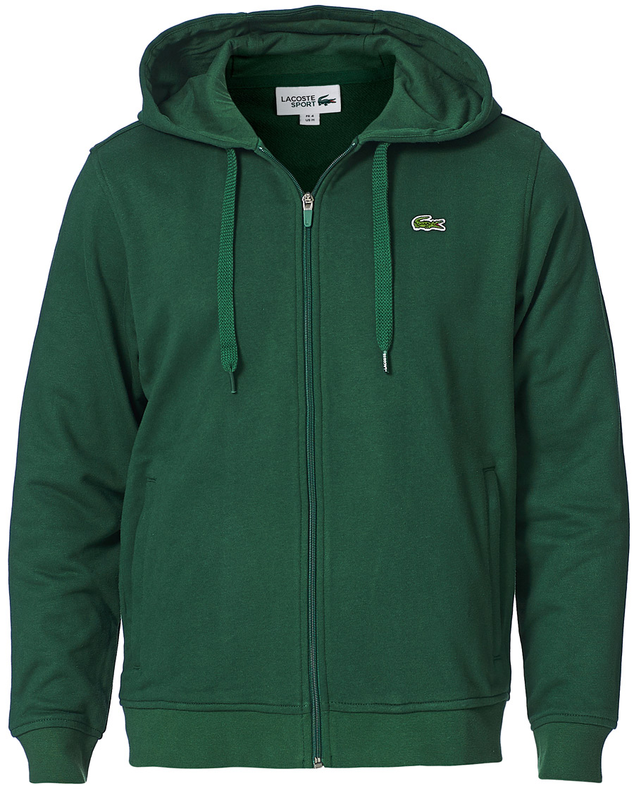 Homme | Pulls Et Tricots | Lacoste | Full Zip Hood Vert Green