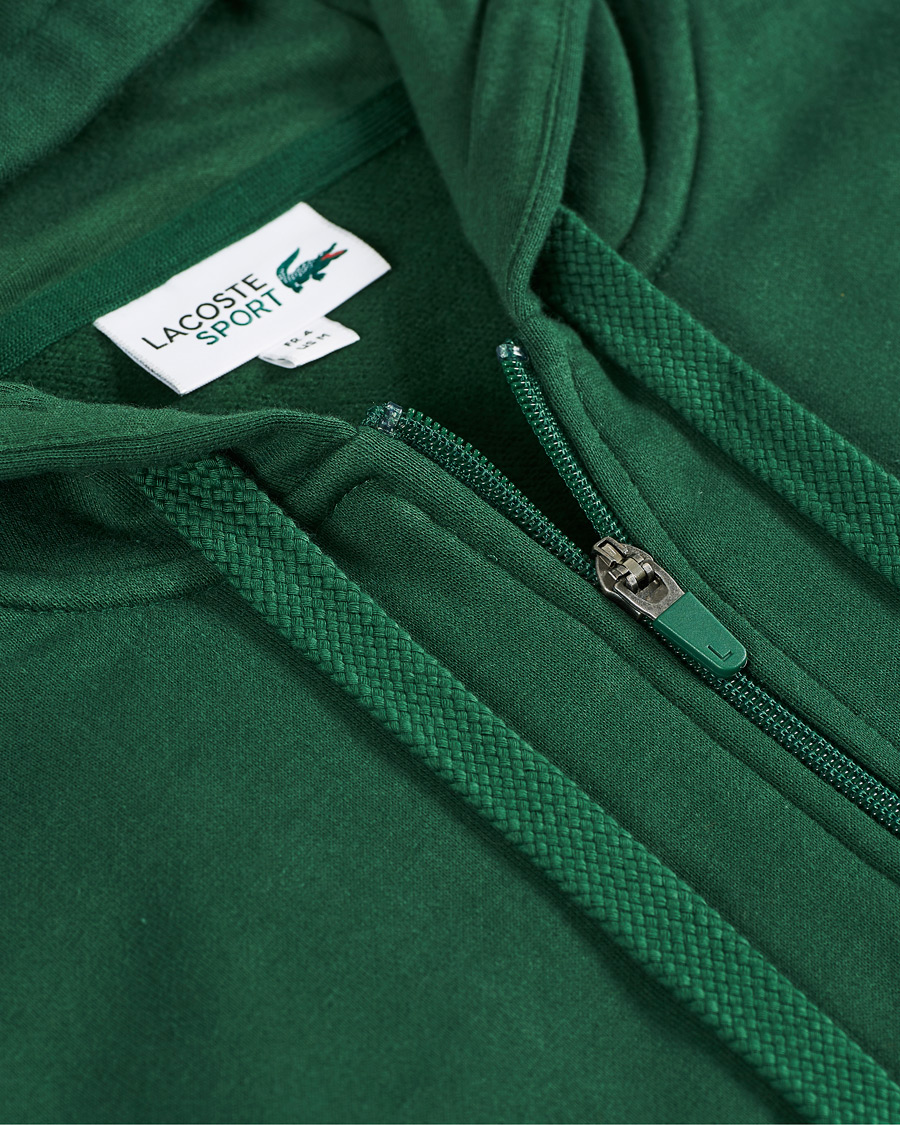 Homme | Pulls Et Tricots | Lacoste | Full Zip Hood Vert Green