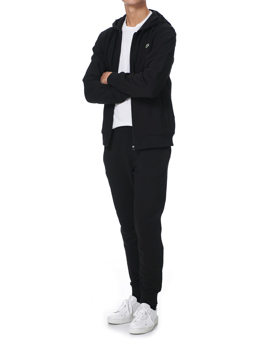 Homme | Pantalons | Lacoste | Cotton Sweatpants Black