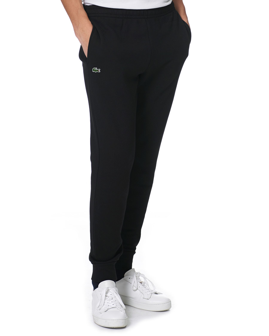 Homme | Pantalons | Lacoste | Cotton Sweatpants Black