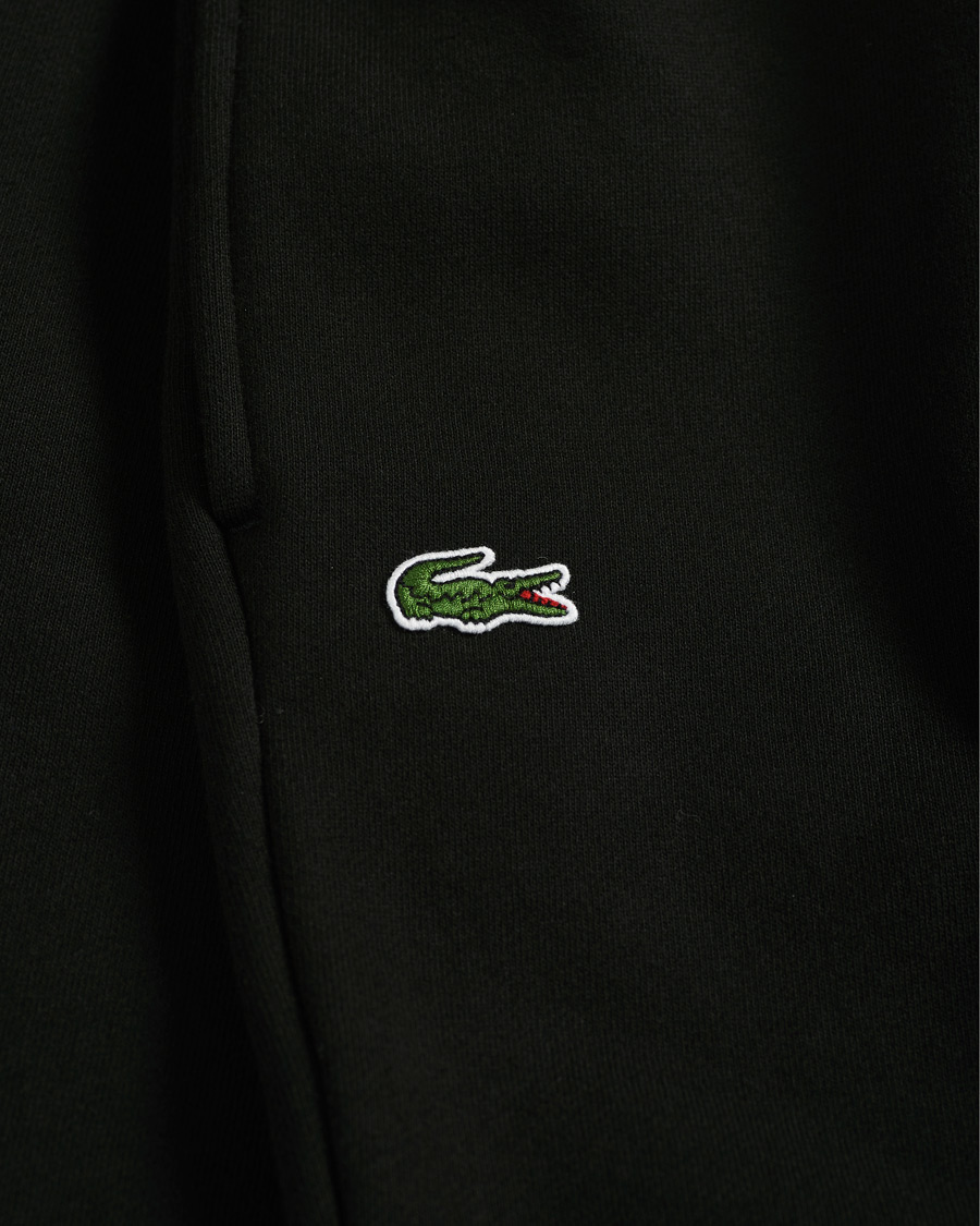 Homme | Pantalons | Lacoste | Cotton Sweatpants Black