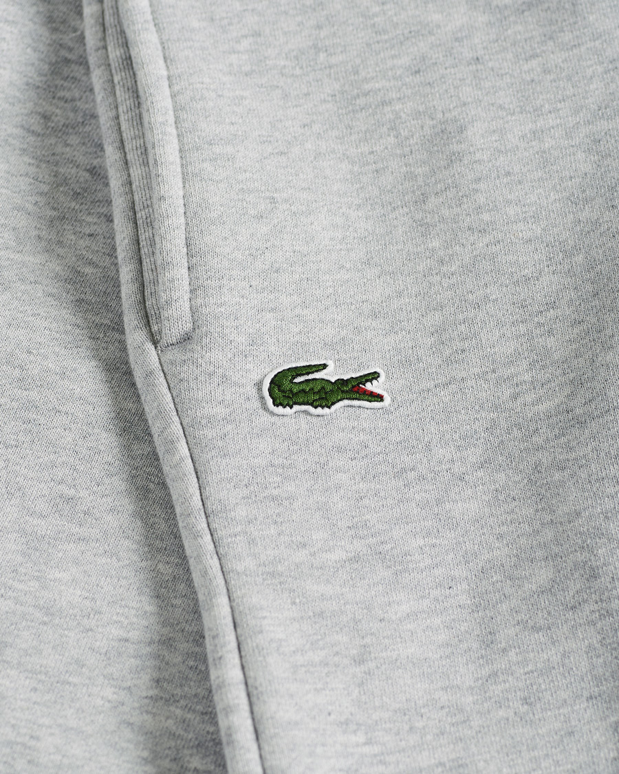 Homme | Pantalons | Lacoste | Cotton Sweatpants Grey Melange