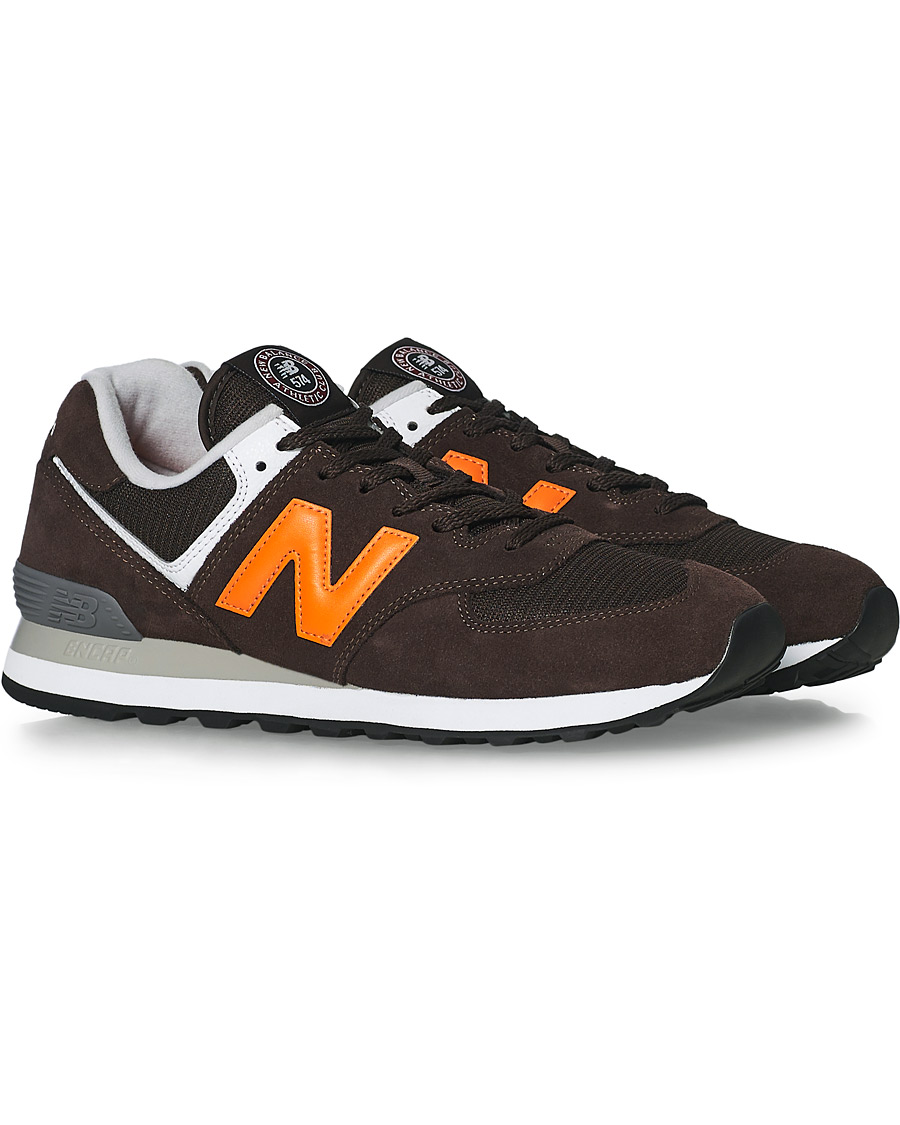 Homme | New Balance 574 Sneaker Black Coffee | New Balance | 574 Sneaker Black Coffee