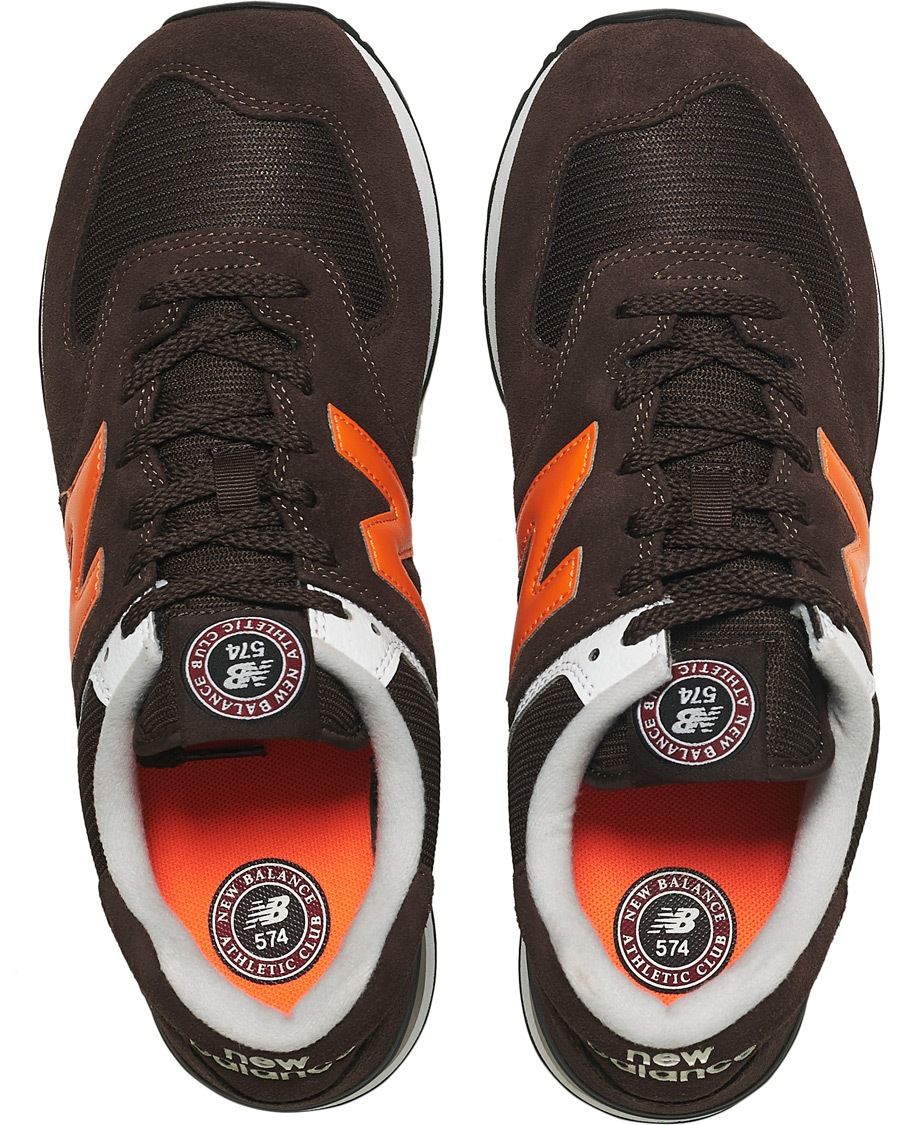 Homme | New Balance 574 Sneaker Black Coffee | New Balance | 574 Sneaker Black Coffee