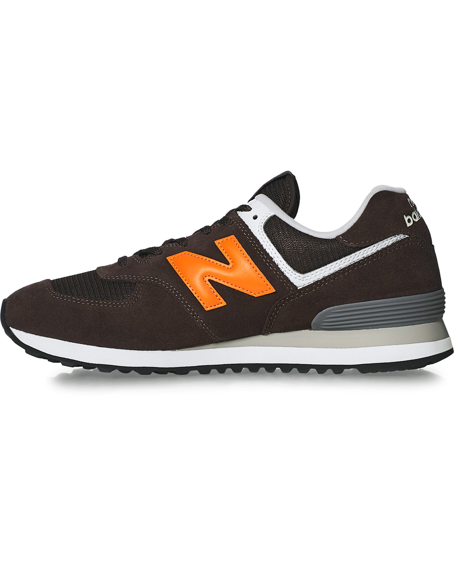 Homme | New Balance 574 Sneaker Black Coffee | New Balance | 574 Sneaker Black Coffee