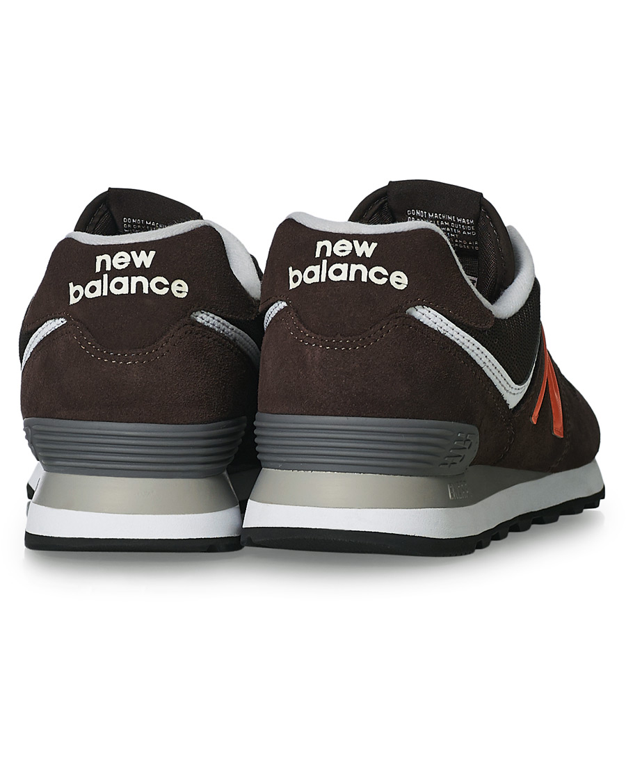 Homme | New Balance 574 Sneaker Black Coffee | New Balance | 574 Sneaker Black Coffee