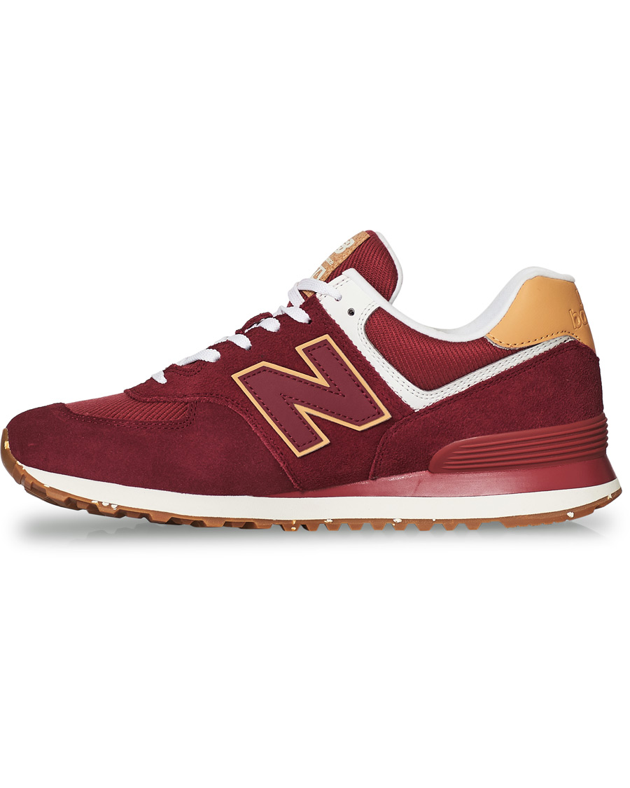 Homme | New Balance 574 Sustainability Sneaker Burgundy | New Balance | 574 Sustainability Sneaker Burgundy