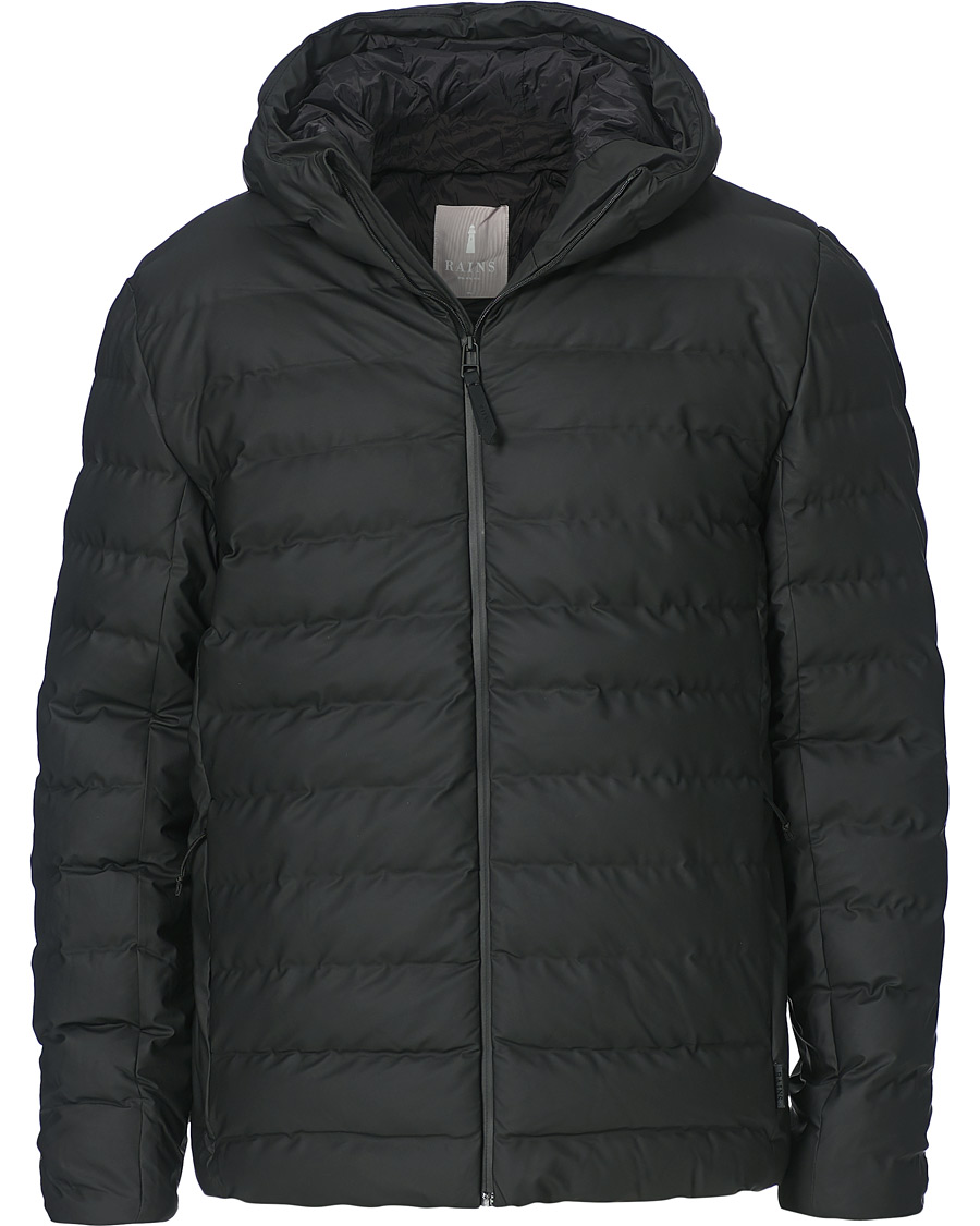 Homme | Manteaux Et Vestes | RAINS | Waterproof Trekker Hooded Jacket Black