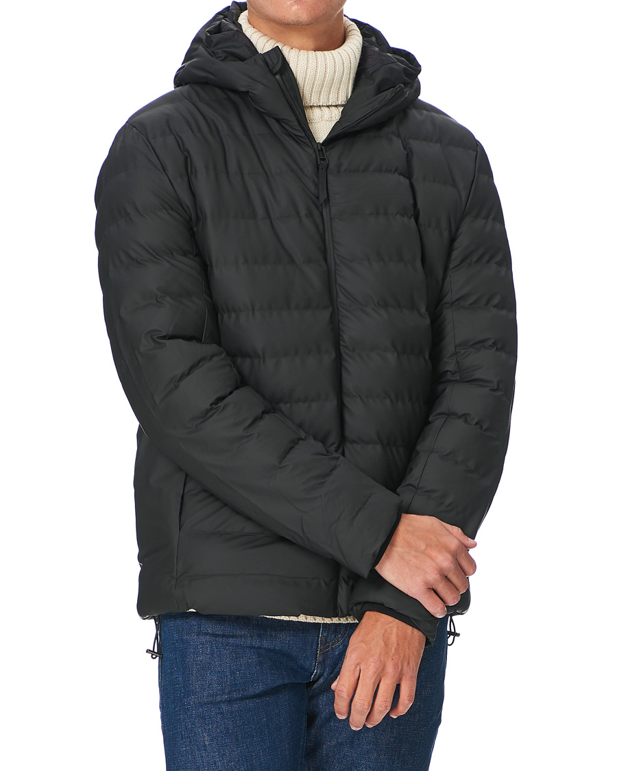 Homme | Manteaux Et Vestes | RAINS | Waterproof Trekker Hooded Jacket Black