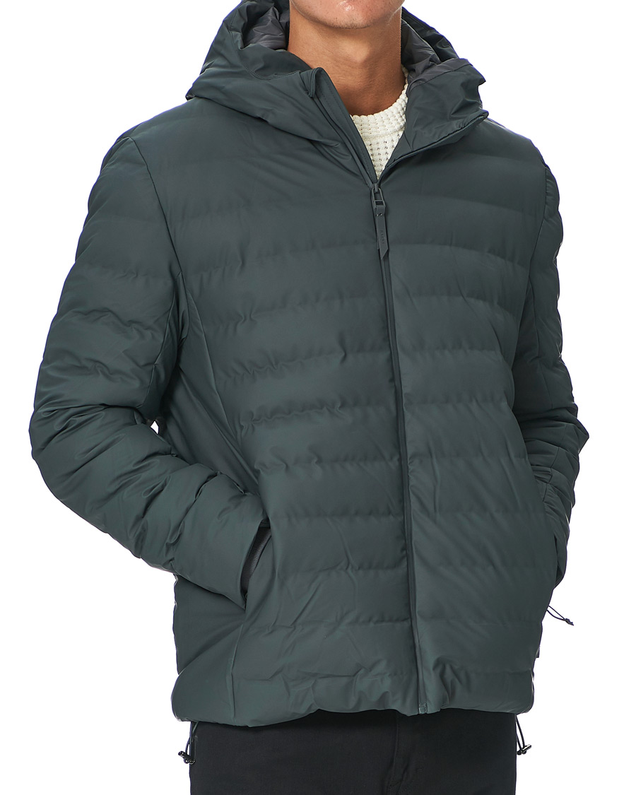 Homme | Manteaux Et Vestes | RAINS | Waterproof Trekker Hooded Jacket Slate