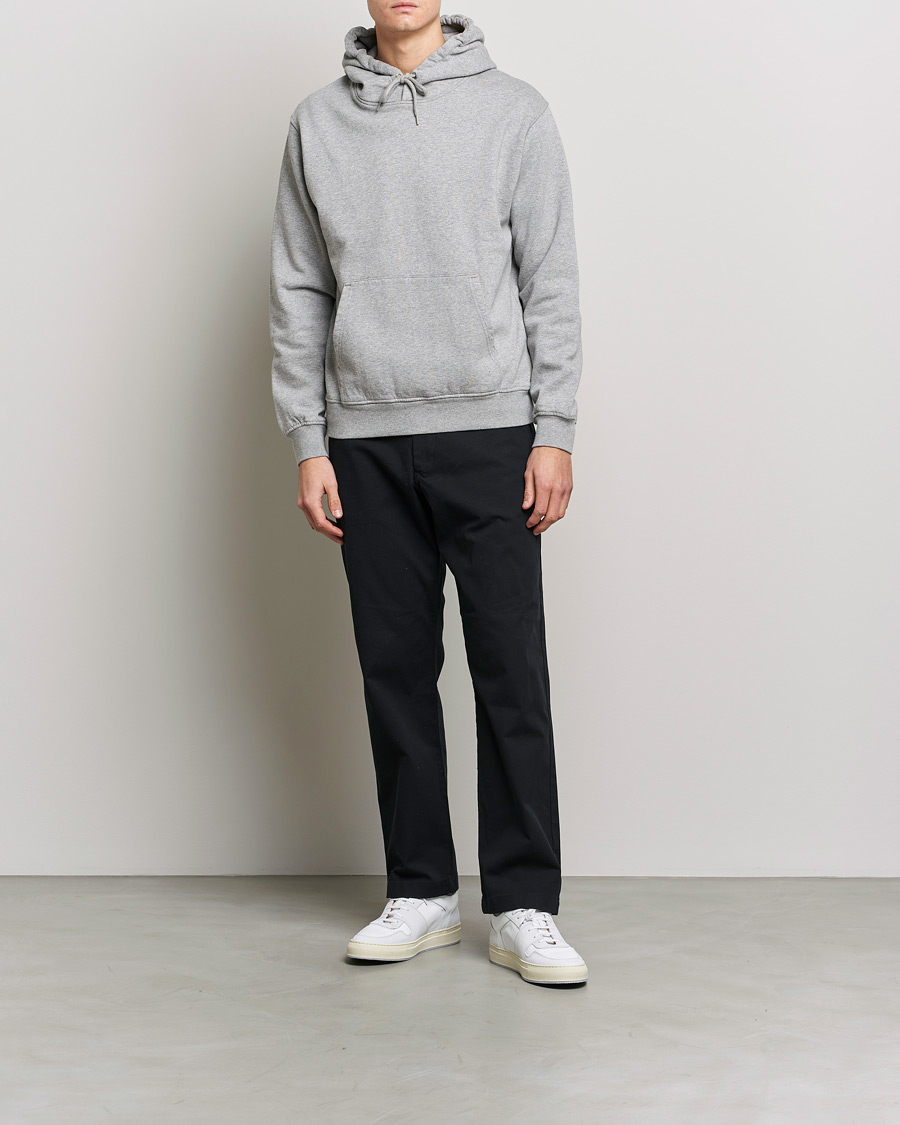 Heren | Truien | Colorful Standard | Classic Organic Hood Heather Grey