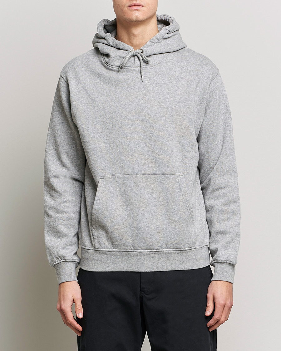 Heren | Truien | Colorful Standard | Classic Organic Hood Heather Grey