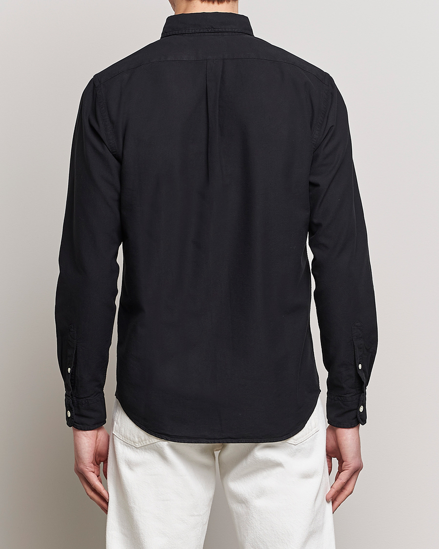 Heren | Overhemden | Colorful Standard | Classic Organic Oxford Button Down Shirt Deep Black